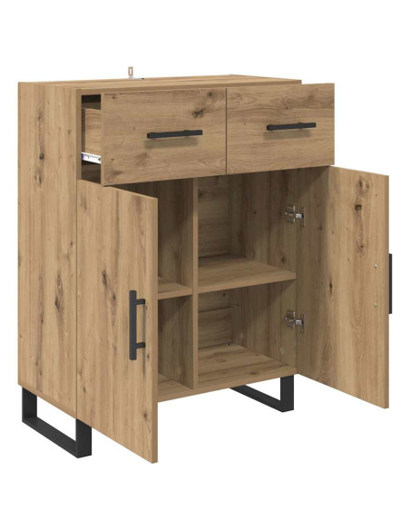 Credenza Rovere artigianale 69,5 x 34 x 90 cm Legno multistrato