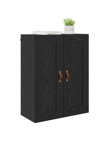 Pensile Rovere Nero 69,5 x 34 x 90 cm Legno multistrato