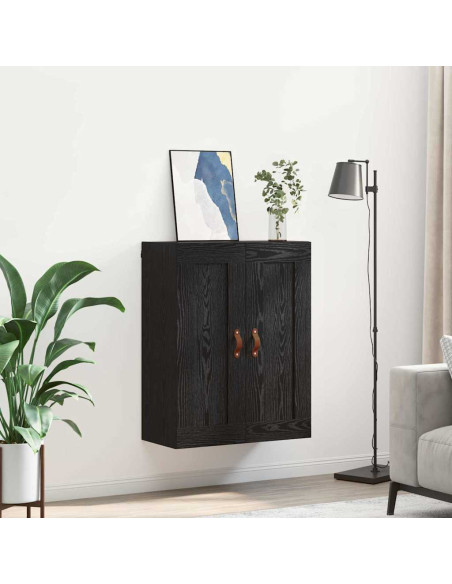 Pensile Rovere Nero 69,5 x 34 x 90 cm Legno multistrato