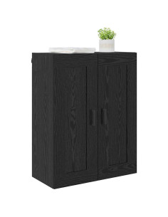 Pensile Rovere Nero 69,5 x 34 x 90 cm Legno multistrato 2