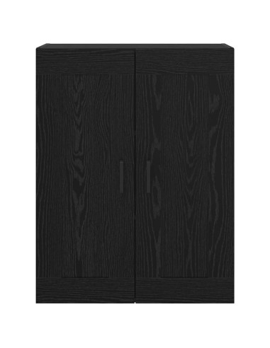 Pensile Rovere Nero 69,5 x 34 x 90 cm Legno multistrato