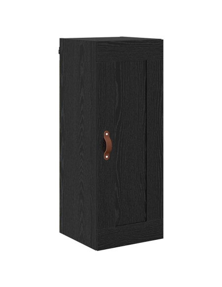 Pensile Rovere Nero 34,5 x 34 x 90 cm Legno multistrato