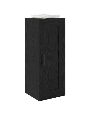 Pensile Rovere Nero 34,5 x 34 x 90 cm Legno multistrato