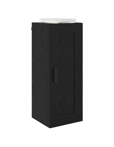 Pensile Rovere Nero 34,5 x 34 x 90 cm Legno multistrato