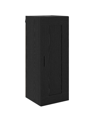 Pensile Rovere Nero 34,5 x 34 x 90 cm Legno multistrato