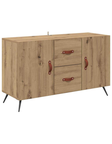 Credenza Rovere artigianale 100 x 36 x 60 cm Legno multistrato