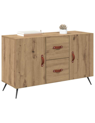 Credenza Rovere artigianale 100 x 36 x 60 cm Legno multistrato