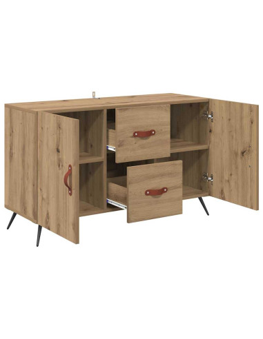 Credenza Rovere artigianale 100 x 36 x 60 cm Legno multistrato