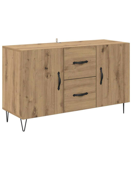 Credenza Rovere artigianale 100 x 36 x 60 cm Legno multistrato