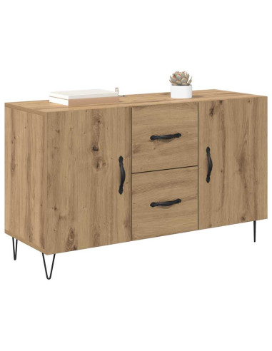Credenza Rovere artigianale 100 x 36 x 60 cm Legno multistrato