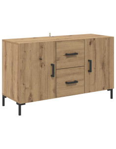 Credenza Rovere artigianale 100 x 36 x 60 cm Legno multistrato 2