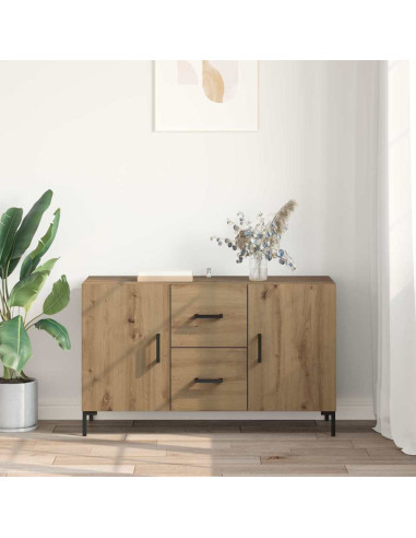Credenza Rovere artigianale 100 x 36 x 60 cm Legno multistrato