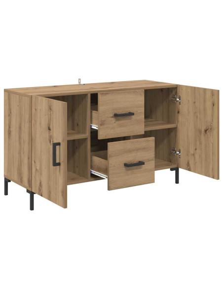 Credenza Rovere artigianale 100 x 36 x 60 cm Legno multistrato