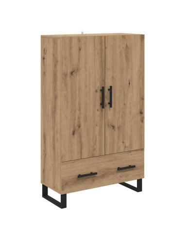 Credenza con cassetto Rovere artigianale 69,5 x 30 x 115 cm