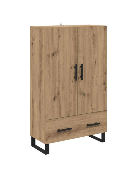 Credenza con cassetto Rovere artigianale 69,5 x 30 x 115 cm