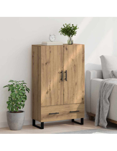 Credenza con cassetto Rovere artigianale 69,5 x 30 x 115 cm