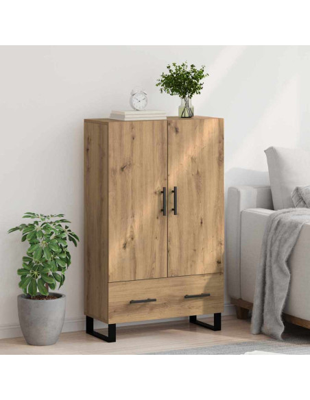 Credenza con cassetto Rovere artigianale 69,5 x 30 x 115 cm