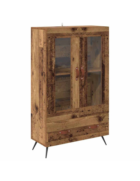 Credenza con cassetto Legno vecchio 69,5 x 31 x 115 cm