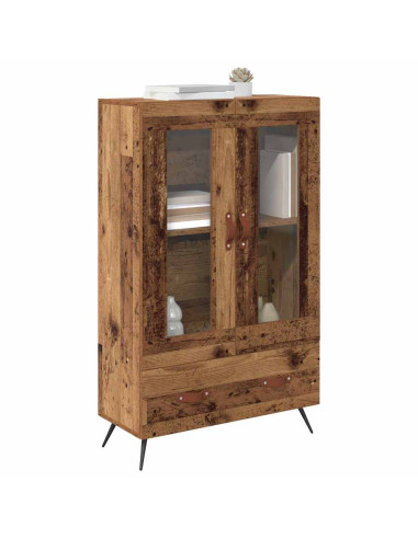 Credenza con cassetto Legno vecchio 69,5 x 31 x 115 cm