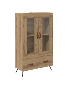 Credenza con cassetto Rovere artigianale 69,5 x 31 x 115 cm 2