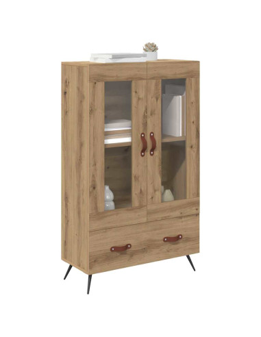 Credenza con cassetto Rovere artigianale 69,5 x 31 x 115 cm