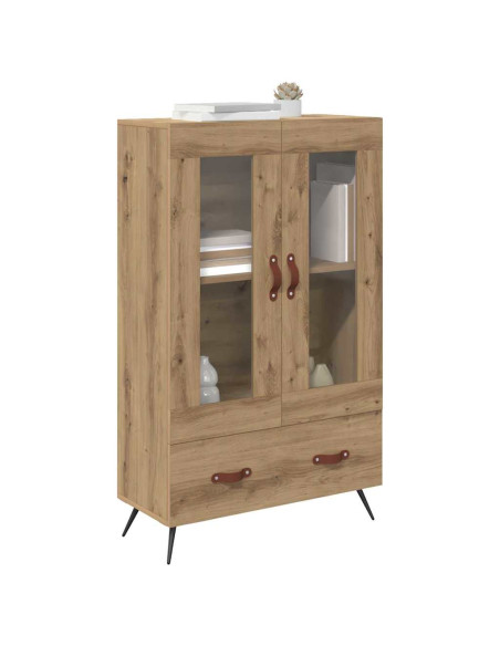 Credenza con cassetto Rovere artigianale 69,5 x 31 x 115 cm