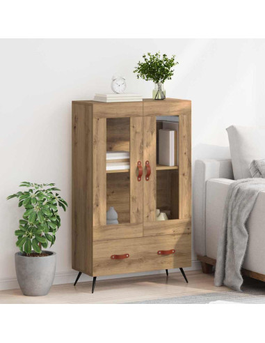 Credenza con cassetto Rovere artigianale 69,5 x 31 x 115 cm