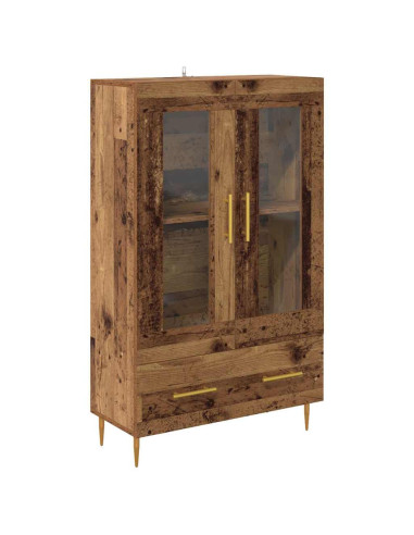 Credenza con cassetto Legno vecchio 69,5 x 31 x 115 cm