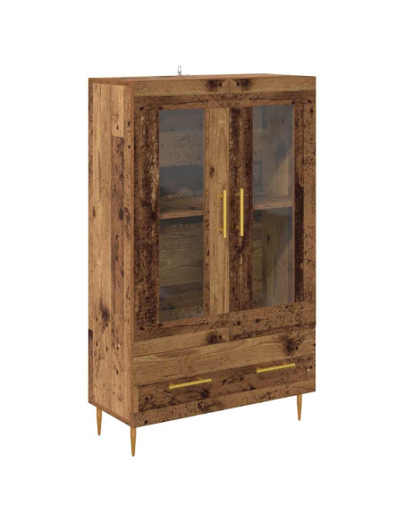 Credenza con cassetto Legno vecchio 69,5 x 31 x 115 cm