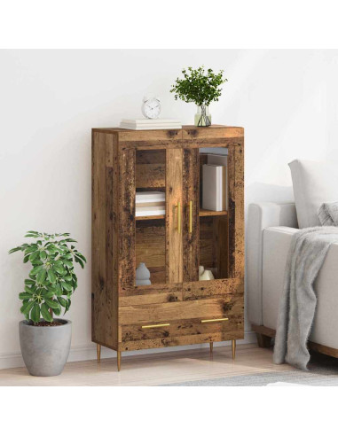 Credenza con cassetto Legno vecchio 69,5 x 31 x 115 cm