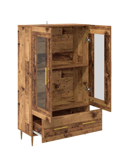 Credenza con cassetto Legno vecchio 69,5 x 31 x 115 cm