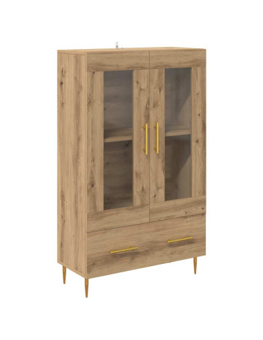 Credenza con cassetto Rovere artigianale 69,5 x 31 x 115 cm