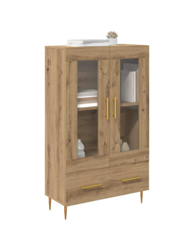 Credenza con cassetto Rovere artigianale 69,5 x 31 x 115 cm