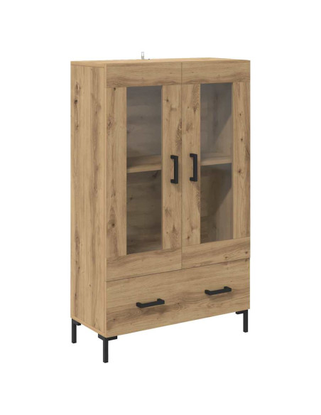 Credenza con cassetto Rovere artigianale 69,5 x 31 x 115 cm