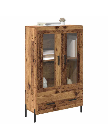 Credenza con cassetto Corona Legno vecchio 69,5 x 31 x 115 cm