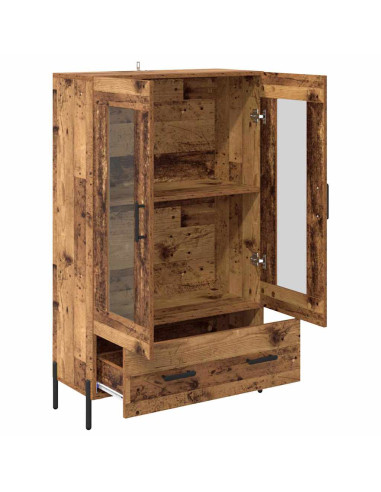 Credenza con cassetto Corona Legno vecchio 69,5 x 31 x 115 cm