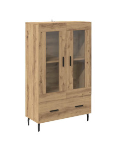 Credenza con cassetto Rovere artigianale 69,5 x 31 x 115 cm 2