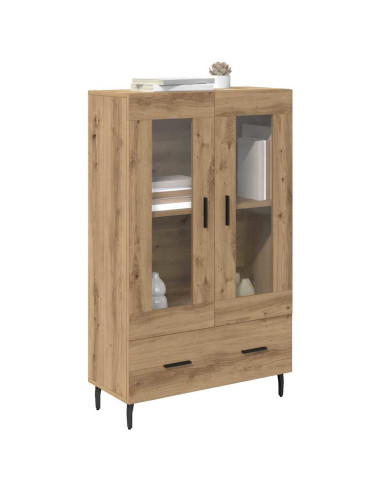 Credenza con cassetto Rovere artigianale 69,5 x 31 x 115 cm