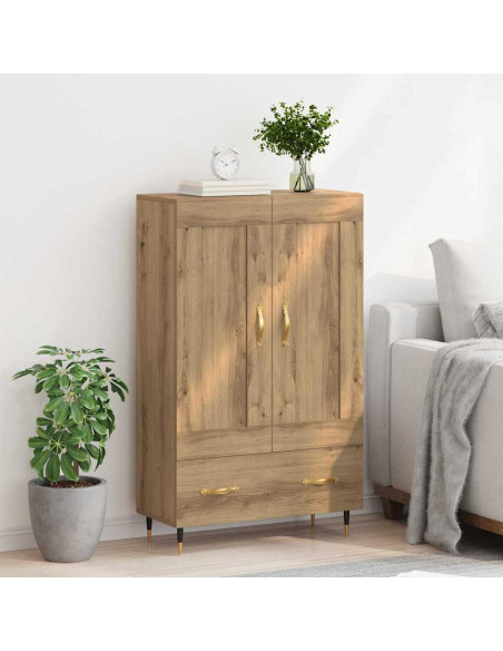 Credenza con cassetto Rovere artigianale 69,5 x 31 x 115 cm