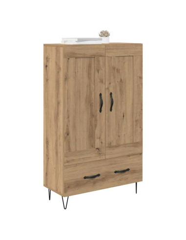 Credenza con cassetto Rovere artigianale 69,5 x 31 x 115 cm