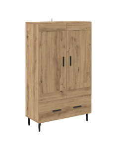 Credenza con cassetto Rovere artigianale 69,5 x 31 x 115 cm 2