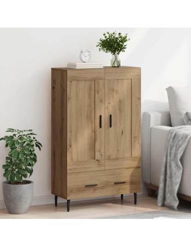 Credenza con cassetto Rovere artigianale 69,5 x 31 x 115 cm