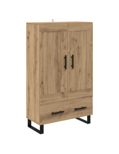 Credenza con cassetto Rovere artigianale 69,5 x 31 x 115 cm 2