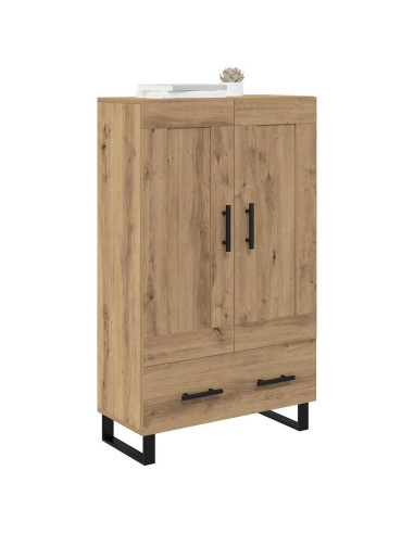 Credenza con cassetto Rovere artigianale 69,5 x 31 x 115 cm