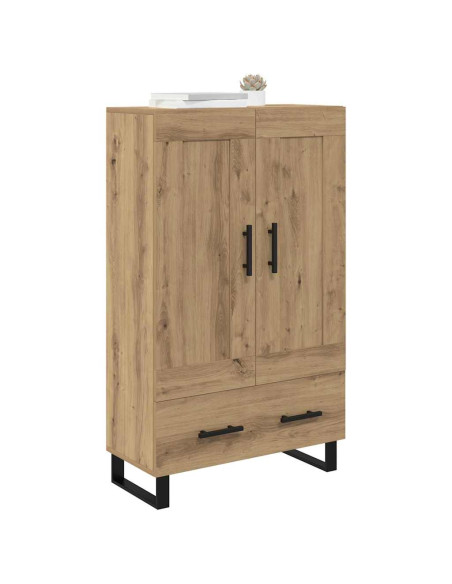 Credenza con cassetto Rovere artigianale 69,5 x 31 x 115 cm