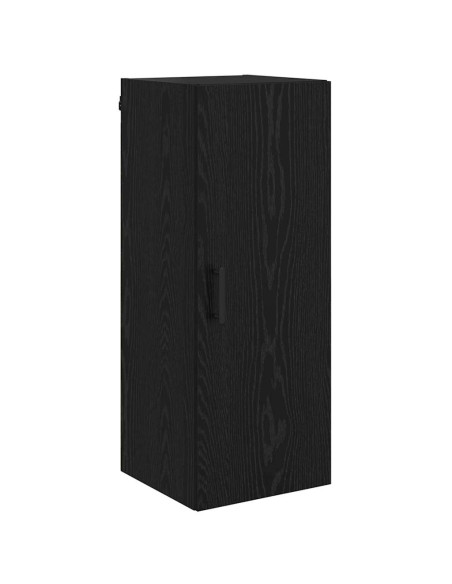 Pensile Rovere Nero 34,5 x 34 x 90 cm Legno multistrato