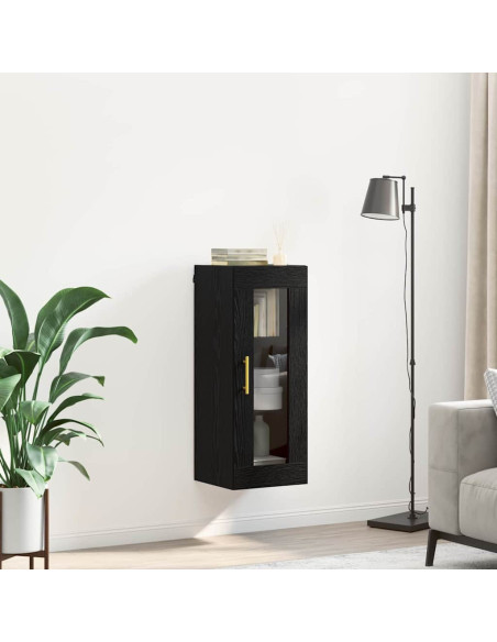 Pensile Rovere Nero 34,5 x 34 x 90 cm