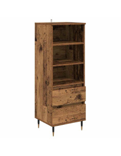 Credenza Legno vecchio 40 x 36 x 110 cm Legno multistrato 2