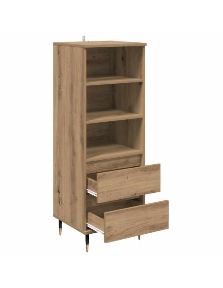 Credenza Rovere artigianale 40 x 36 x 110 cm Legno multistrato