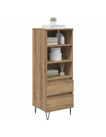 Credenza Rovere artigianale 40 x 36 x 110 cm Legno multistrato